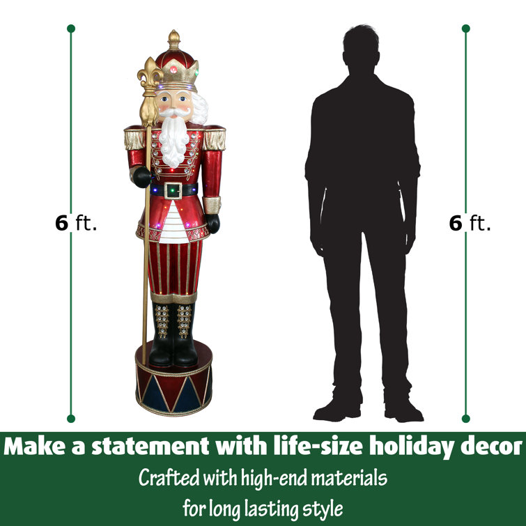 Fraser Hill Farm Indoor Outdoor Oversized Christmas Decor 6 Ft